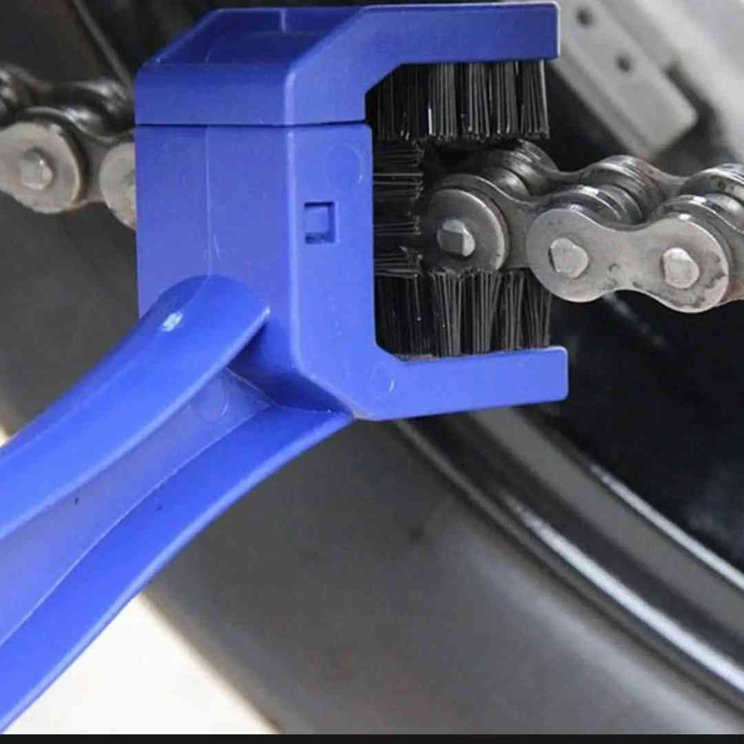Bike Chain Cleaner Brush - 2 Part